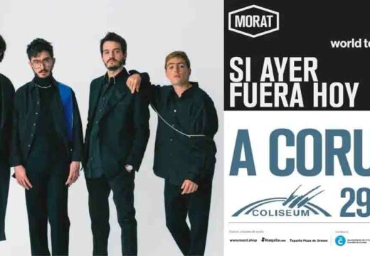 Morat e Pablo López actuarán no 2023 no Coliseum da Coruña